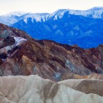 Vividly Coloured Death Valley Landscape